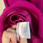 Y2K vintage Kurt Thomas 100% silk Strapless Mini Dress Pink Size 2 Photo 13