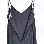 Cupcakes and Cashmere Lana Pinstripe Wide Leg Jumpsuit Black‎ Size M Black Size M Photo 6