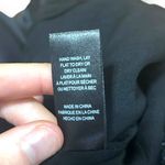 Allison New York black smocked sheer sleeve blouse top size Medium Photo 8