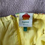 Farm Rio  One Shoulder Yellow Multi Tiered Maxi Dress Size Large Photo 7