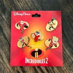 Disney Pixar The Incredible 2 Bob Helen Violet Dash Jack Booster 5 Pin Set NEW Photo 0
