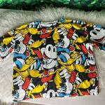 Disney Mickey Goofy Donald Characters ahort sleeve top size L Photo 6