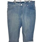 Seven7 Booty Shaper Kimmee Cropped Stretch Jeans Size 12 Photo 0