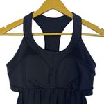 Lululemon Ready Go Tank Top Built in Sports Bra Womens 8 Black Yoga Running Gym Photo 1