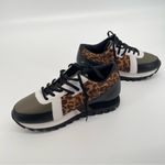 Not Rated Geri Sneaker Women 9.5 Casual Chunky Sole Leopard Print Multicolor Photo 8