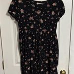 Ultra Flirt Floral Black Dress Photo 0
