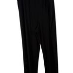 IC Connie K Collection Black Straight Leg Pant Pull On Slinky Lagenlook Women 3x Photo 0