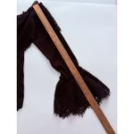 White House | Black Market WHBM Top XS Black Lace Off Shoulder Goth Whimsy Dark Romance Castlecore Witchy Photo 11