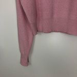 Free People  Pink Too Good Pullover Size Small Mock Neck Photo 7