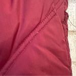 Obermeyer Vintage Red Maroon Puffer Goose Down Vest Size Large Photo 2