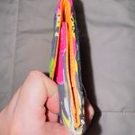 Vera Bradley Gray Floral Print Quilted Small Trifold Wallet Photo 4