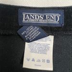 Lands' End Vintage Y2K Corduroy Pullover Black Midi Dress Size 12 Photo 7