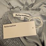 Reformation ππ Solay Silk Dress ~ Mineral 10 NWT Photo 13