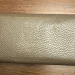 Gucci Leather Continental Wallet Grey & Light Pink EUC Photo 4