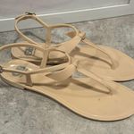 Gianni Bini GB  ladies OBSESSED pastel cream jelly sandals size 8 Photo 4