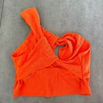 Urban Outfitters  Cut Out One Shoulder Crop Top Photo 4