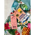 Jordan Swimsuit Floral One Piece Swimsuit Tropical Resort Style S‎ Photo 3