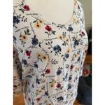 bobbie brooks plus v neck floral short sleeve top womens 26 Photo 1