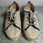 Botkier  Women's Wren Oxford Espadrille Canvas Beige Espadrille Sneakers Size 7M Photo 3