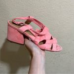 Comfortview  Felipa pink suede strappy sandals heels Photo 7
