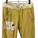 Rocawear Vintage Y2K Cotton Hip Hop Mustard Yellow Relaxed Lounge Sweat Pants M Photo 2