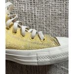 Converse hi tops hybrid texture jacquard yellow size 10 Photo 8