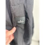 Alo Yoga Crinkle On The Move Black Trench Coat Womens Unisex Size XXL Photo 1