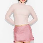 Wild Fable Light Pink Mock Turtleneck Long Sleeve - Size Small NWT Photo 5