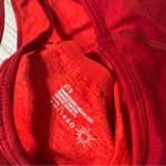 Aerie Offline by  The Hugger Longline Racerback Sports Bra Red Camo Photo 2