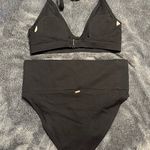 PINK - Victoria's Secret PINK Victoria’s Secret Black Bikini set Photo 1