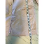 CAbi Grace Blazer Pink Stretch Twill Button-up Jacket Size 4 Office Party Date Photo 7
