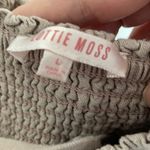 Lottie Moss Linen Blend Button Front Crop Top Large Photo 3