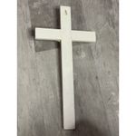 Vintage Wood Crucifix Gold Photo 2