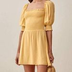 Reformation 1HR SALE ⚡ Elle Dress (Sunshine) Photo 0