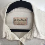 We The Free  Striped Button Down Shirt 3/4 Sleeve Size XS Photo 1