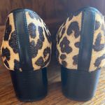 Michael Kors NWOB  Leopard Print Heel w/ Black Leather Bow & Gold Detail Size 8.5 Photo 5