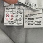 Max Mara Lace Pencil Skirt Gray Made in Italy Sheath Knee Length Size 14 Photo 4