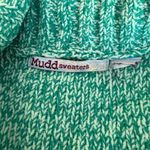 Mudd  Green Cable Knit Soft Cardigan Sweater M Photo 6