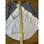 Joseph Ribkoff  Size 4 Tunic Blouse Ruffles Sheer Lightweight Career Wedding‎ Photo 9