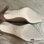 Nine West  Taupe Patent Leather Pointed Square Toe Pumps Women’s Size 5.5 Photo 9