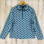 Lands End Pullover Fleece Sweatshirt Large 14 Photo 1