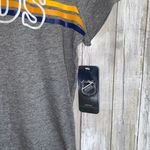 NWT NHL Nashville Predators Grey Velvet Lettering Tee Photo 2