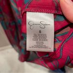 Jessica Simpson Cute bright tropical beach pool flowy boho tie neck halter dress or coverup maxi Photo 3