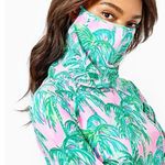 Lilly Pulitzer Lilshield Palm Tree UPF 50+ Cowl Neck Sun Shirt Photo 1