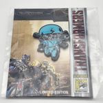 NWT Transformers The Last Knight Limited Edition Squeeks Lapel Pin Blue Photo 1