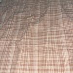 Volcom Tan Plaid Summer Dress Photo 3