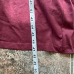 Mango MNG  Knot Front Sleeveless Midi Dress Maroon Size 6 Photo 6