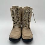 Manitobah Women’s 7 Waterproof Tundra Mukluk Leather Lace Boots Shearling Photo 5