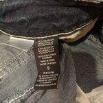 Wall Flower  bling Y2K capri jeans dark wash denim bedazzled pockets EUC size 9 Photo 3