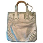 Loewe Metallic Leather Tote Bag Photo 1